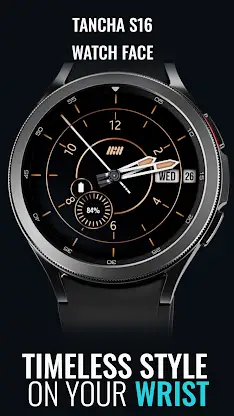 Tancha S16 Analog Watch Face screenshot 1