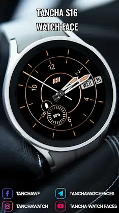 Tancha S16 Analog Watch Face screenshot 4