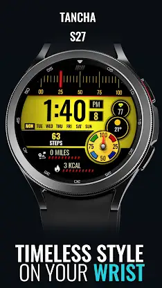 Tancha S27 Digital Watch Face screenshot 1