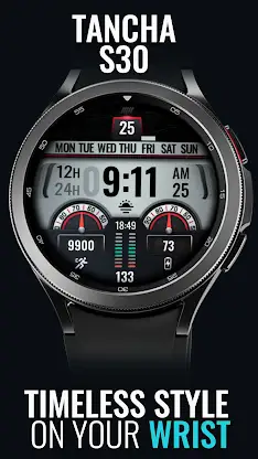 Tancha S30 Digital Watch Face screenshot 1