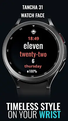 Tancha S31 Watch Face screenshot 1