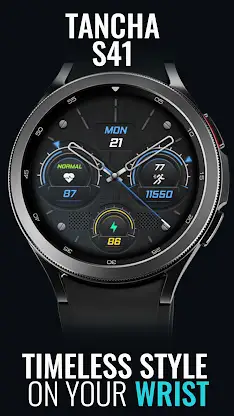 Tancha S41 Analog Watch Face screenshot 1