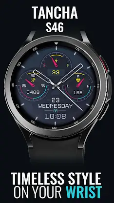 Tancha S46 Hybrid Watch Face screenshot 1