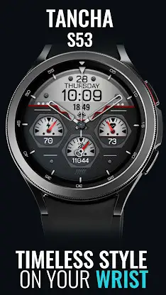 Tancha S53 Hybrid Watch Face screenshot 1