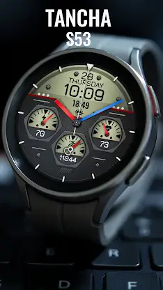 Tancha S53 Hybrid Watch Face screenshot 3