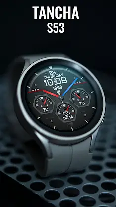 Tancha S53 Hybrid Watch Face screenshot 2