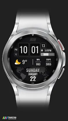 Tancha S54 Digital Watch Face screenshot 4