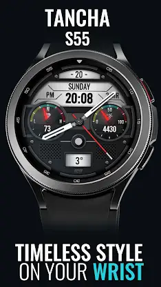 Tancha S55 Hybrid Watch Face screenshot 1