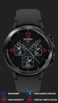 Tancha S56 Analog Watch Face screenshot 3