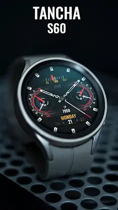 Tancha S60 Analog Watch Face screenshot 3