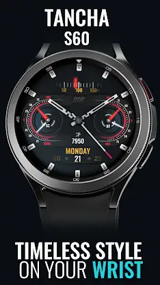 Tancha S60 Analog Watch Face screenshot 1