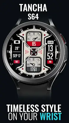 Tancha S64 Hybrid Watch Face screenshot 1
