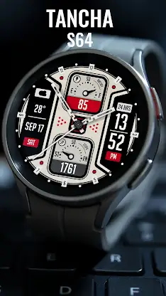 Tancha S64 Hybrid Watch Face screenshot 2