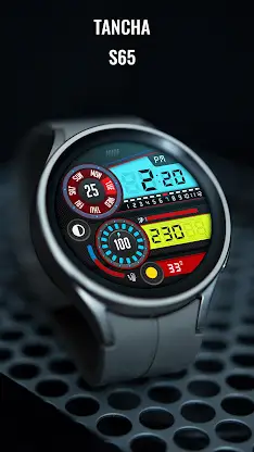 Tancha S65 Digital Watch Face screenshot 2