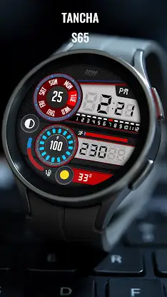 Tancha S65 Digital Watch Face screenshot 3