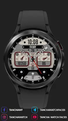 Tancha S66 Hybrid Watch Face screenshot 4