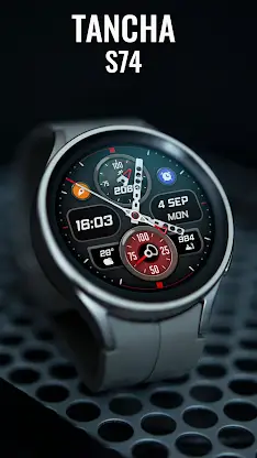 Tancha S74 Hybrid Watch Face screenshot 2