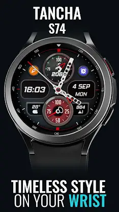 Tancha S74 Hybrid Watch Face screenshot 1