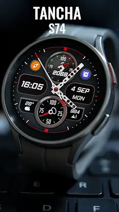 Tancha S74 Hybrid Watch Face screenshot 3