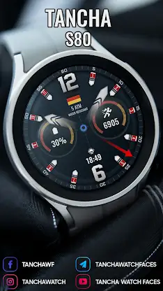Tancha S80 Watch Face screenshot 4