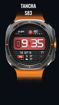 Tancha S83 Vitange Watch Face screenshot 1