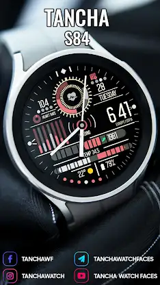Tancha S84 Dashboard WatchFace screenshot 4