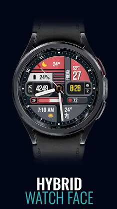 Tancha S89 Hybrid Watch Face screenshot 2
