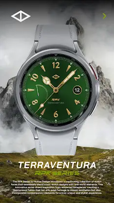 Terraventura Analog Watch Face screenshot 1
