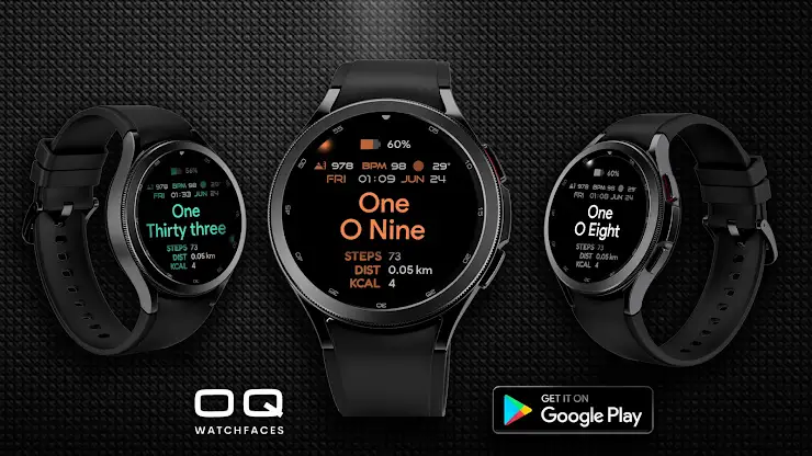 Text Basic 3B Eng Wear OS 5+ screenshot 1