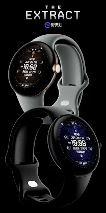 The EXTRACT digital watch face screenshot 6