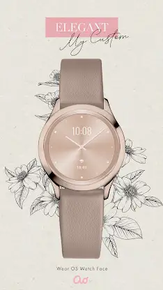 Elegant My Custom Watch Face screenshot 2