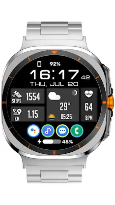 Tiles Window Watch Face NTV556 screenshot 3