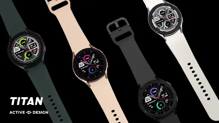 Titanium: Hybrid Watch Face screenshot 1