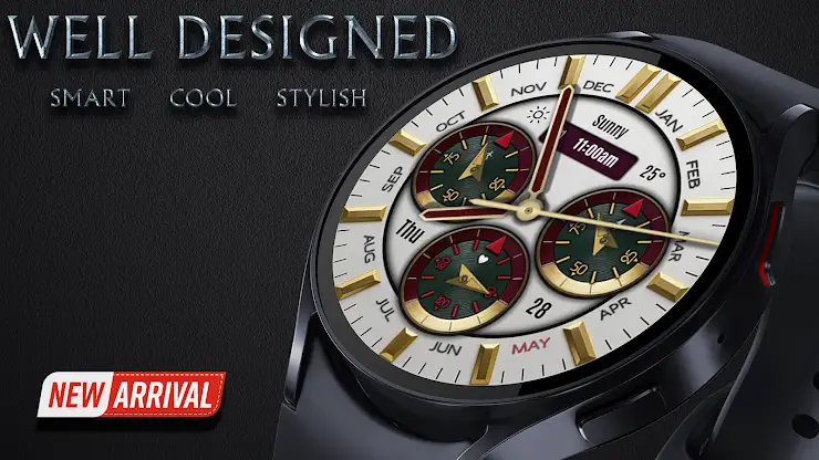 Titan Axis Analog Watch Face screenshot 2