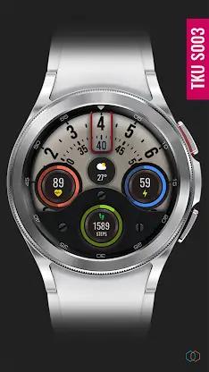 Tku S003 Digital Watch Face screenshot 4
