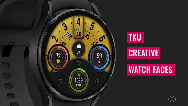 Tku S003 Digital Watch Face screenshot 3