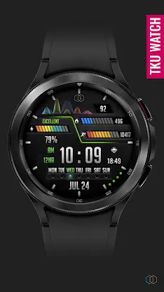 Tku S004 Sport Watch Face screenshot 2
