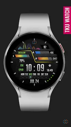Tku S004 Sport Watch Face screenshot 4