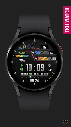Tku S004 Sport Watch Face screenshot 1
