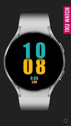 Tku S009 Digital Watch Face screenshot 3