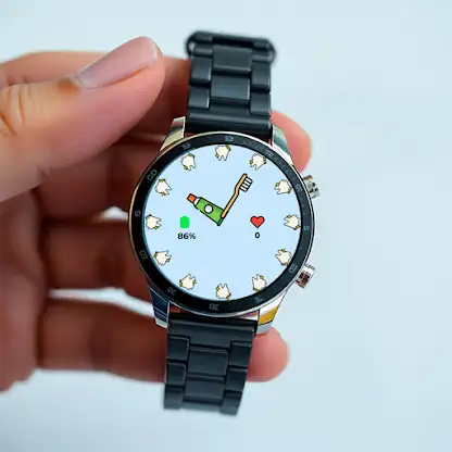 ToothBrush Watch Face screenshot 1