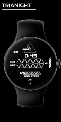 Trianight - watch face screenshot 1