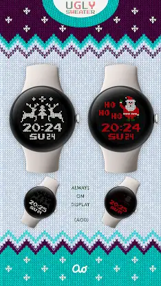 Ugly Sweater Watch Face screenshot 5