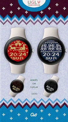 Ugly Sweater Watch Face screenshot 4