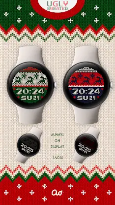 Ugly Sweater Watch Face screenshot 2