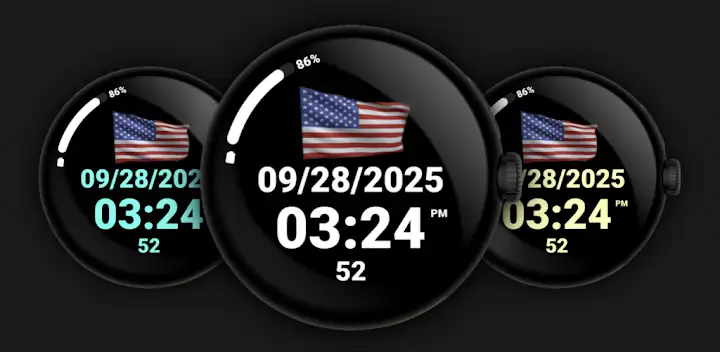 USA Flag — Android app banner