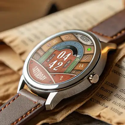 DUSTWORN: Vintage Watch Face screenshot 2