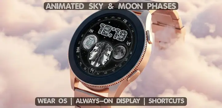 GEMINI: Zodiac Watch — Android app banner