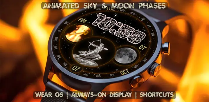 SAGITTARIUS: Zodiac Watch — Android app banner