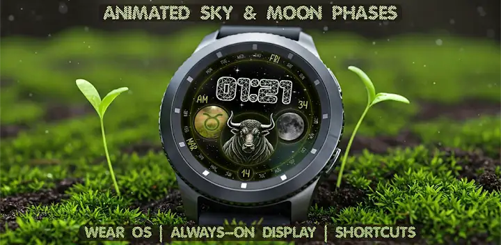 TAURUS: Zodiac Watch — Android app banner
